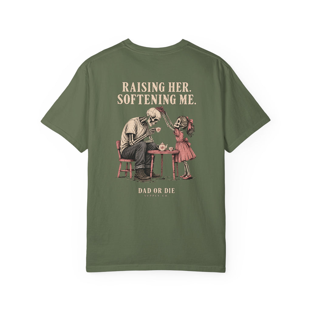 Raising Her Tee