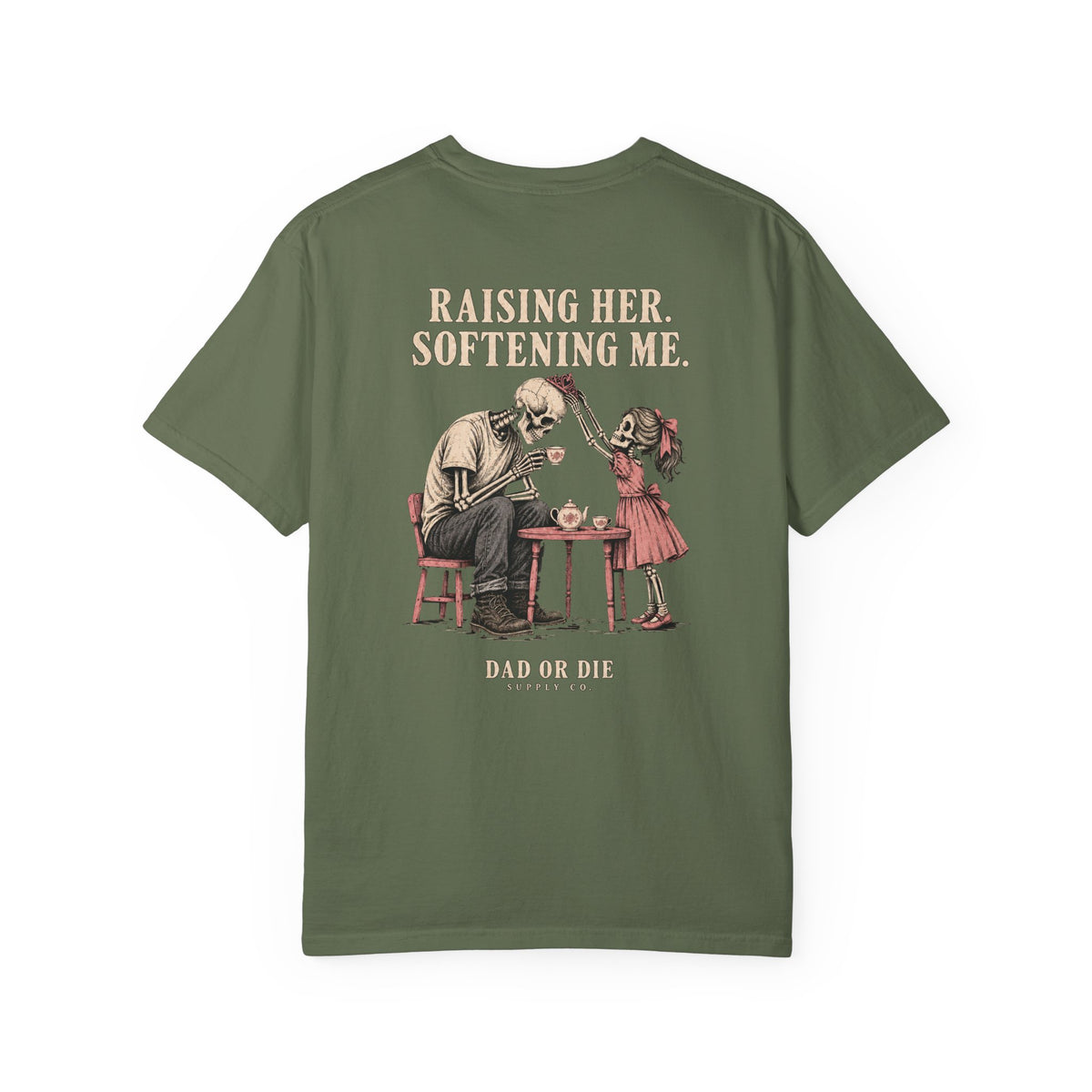 Raising Her Tee