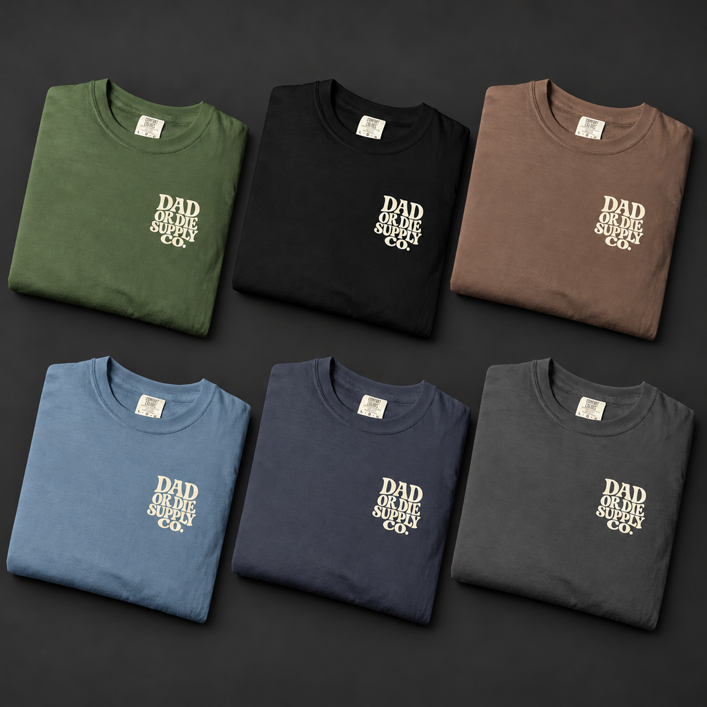 Dad or Die Wavy Tee
